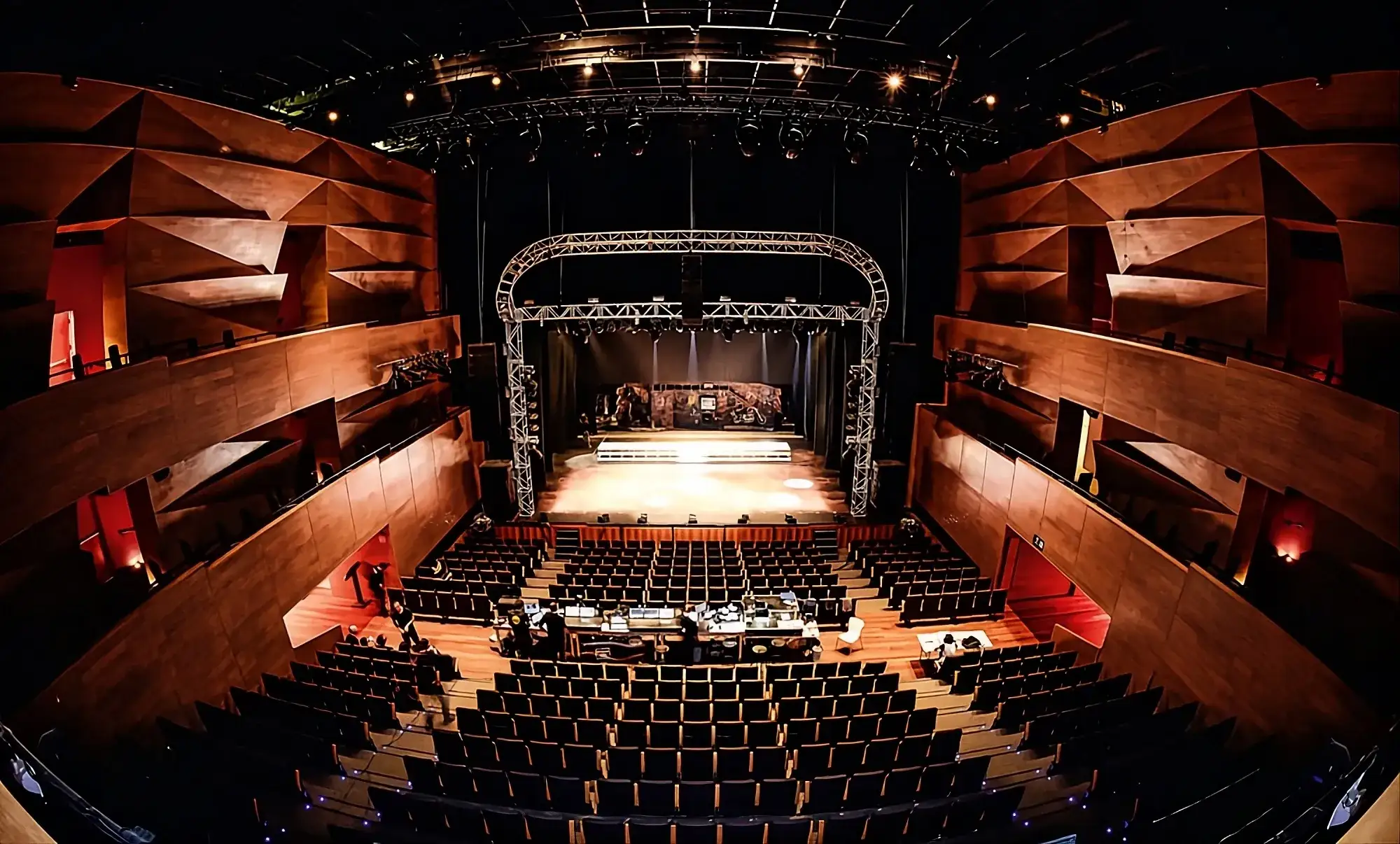 Interior do Teatro Santander